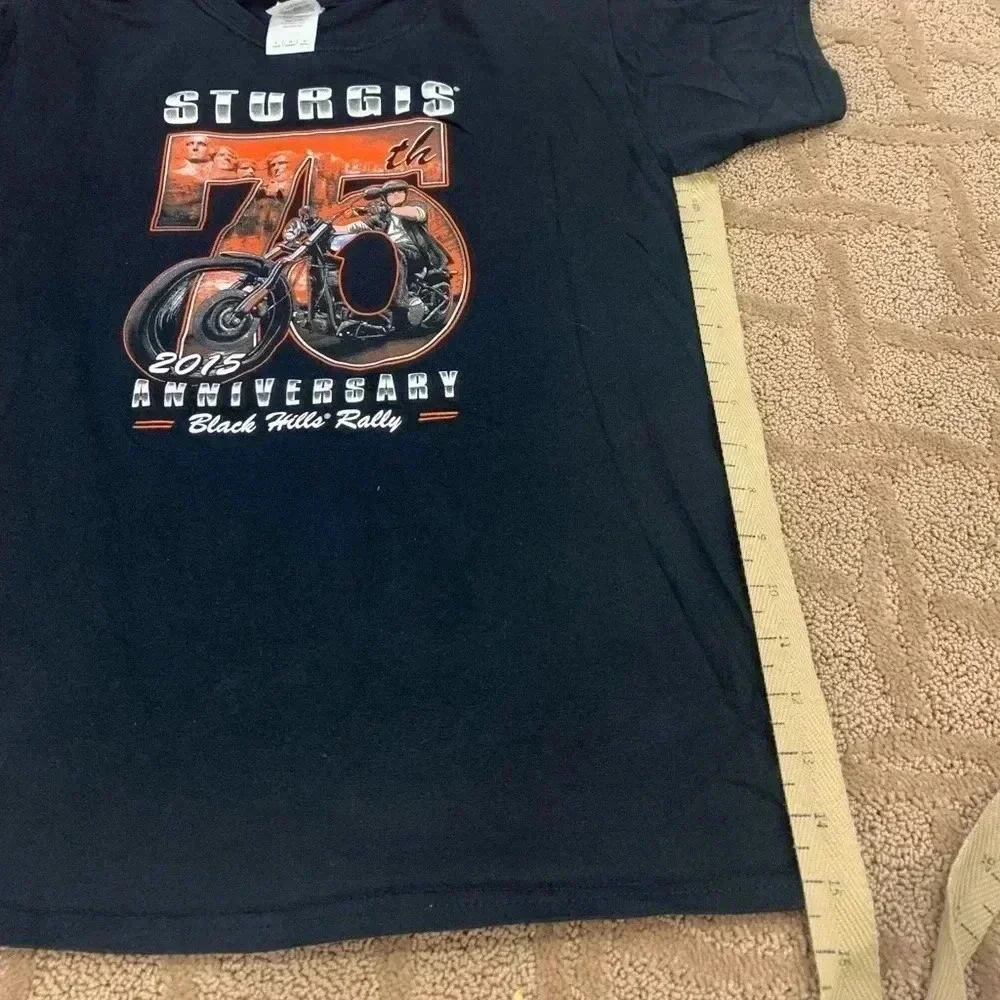 Sturgis 75th Anniversary Biker Rally T-Shirt - Picture 6 of 6